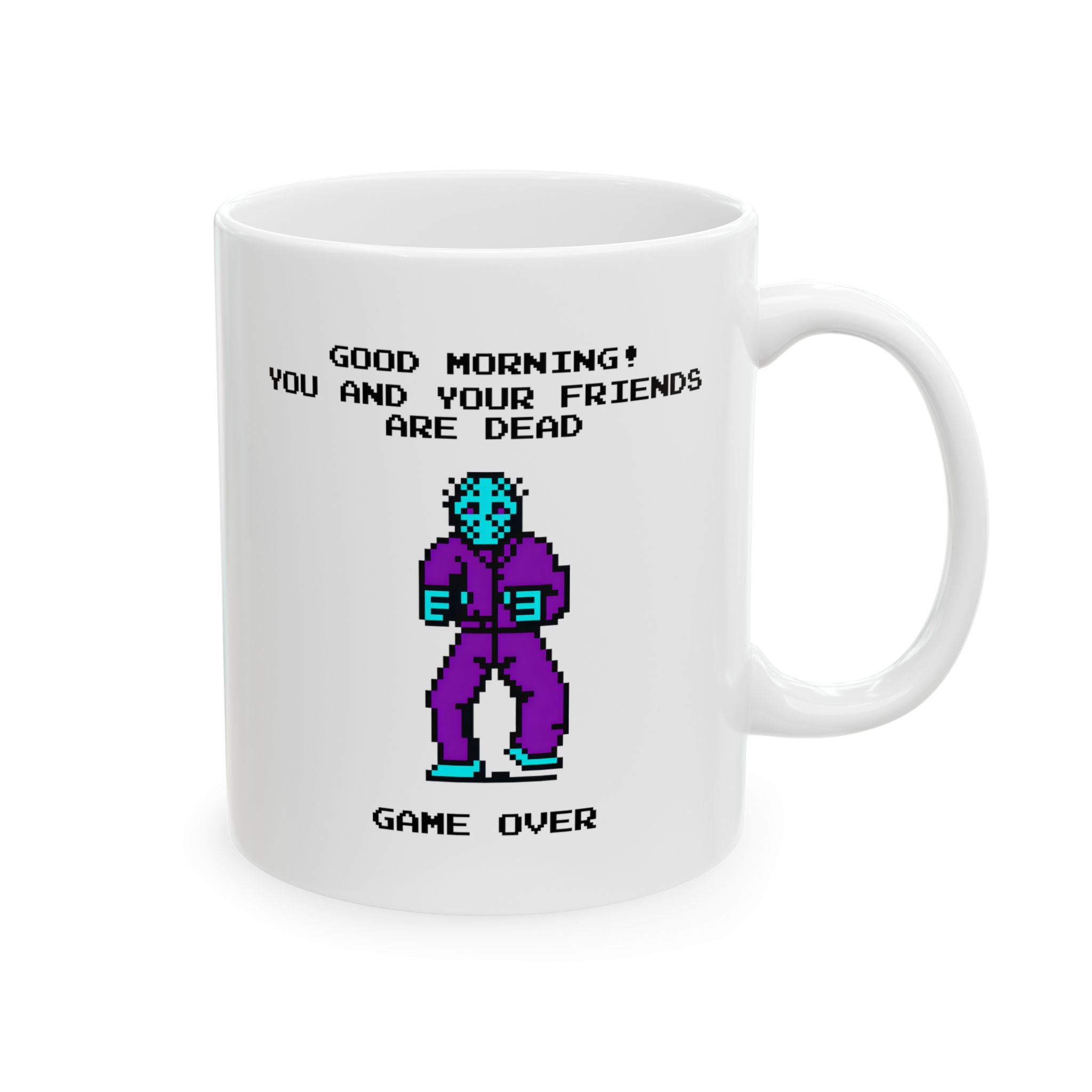 Friday the 13th NES Retro Gaming Ceramic Mug