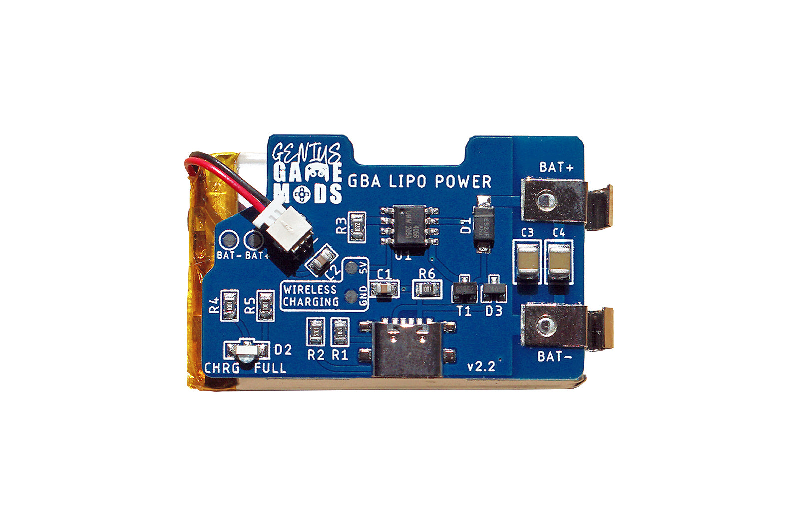 Rechargeable Battery Pack for Gameboy Advance GBA
