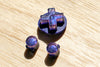 Cosmic Purple Gameboy Advance buttons