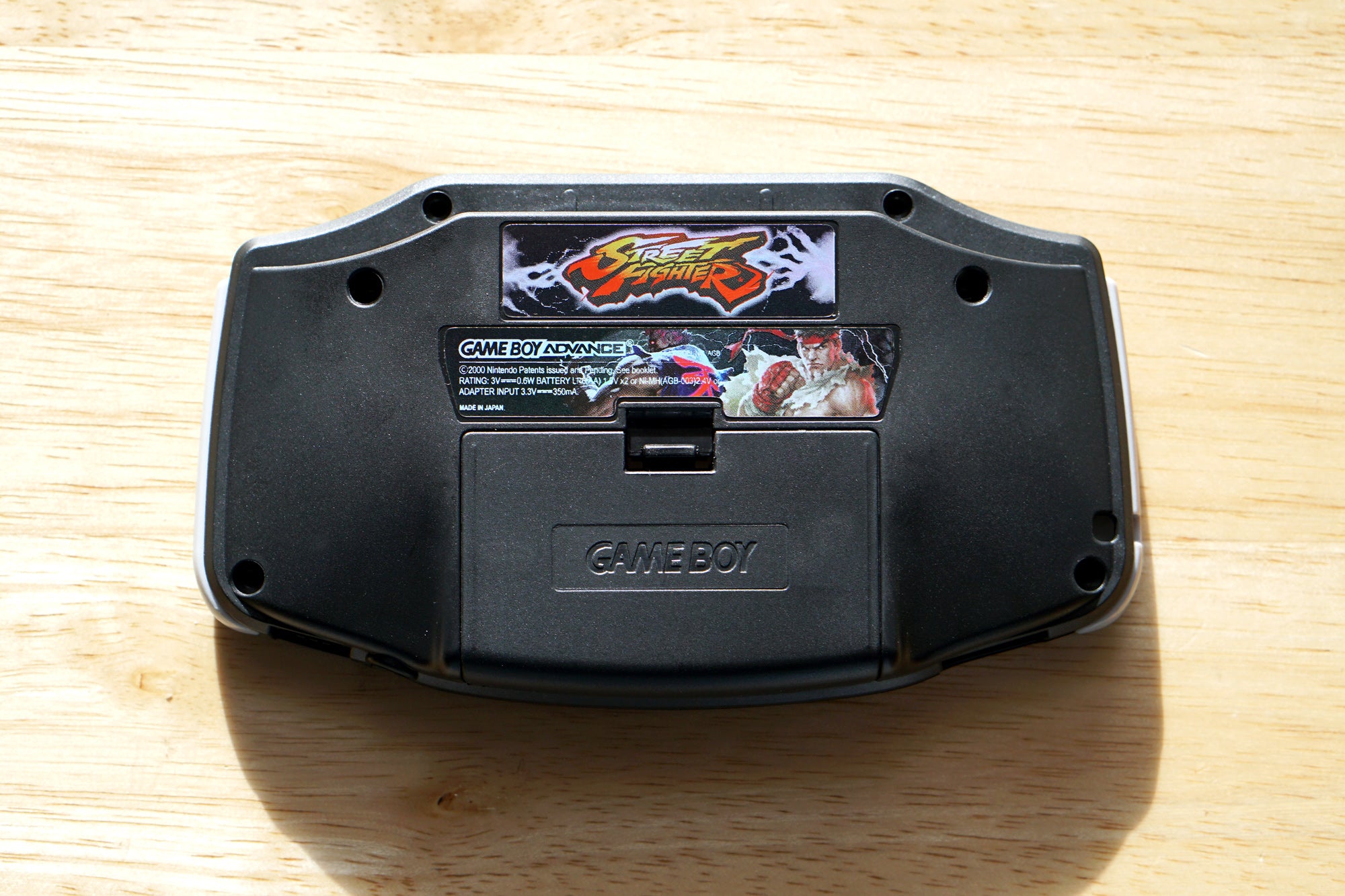 Custom Gameboy Advance GBA Holographic Back Sticker Labels