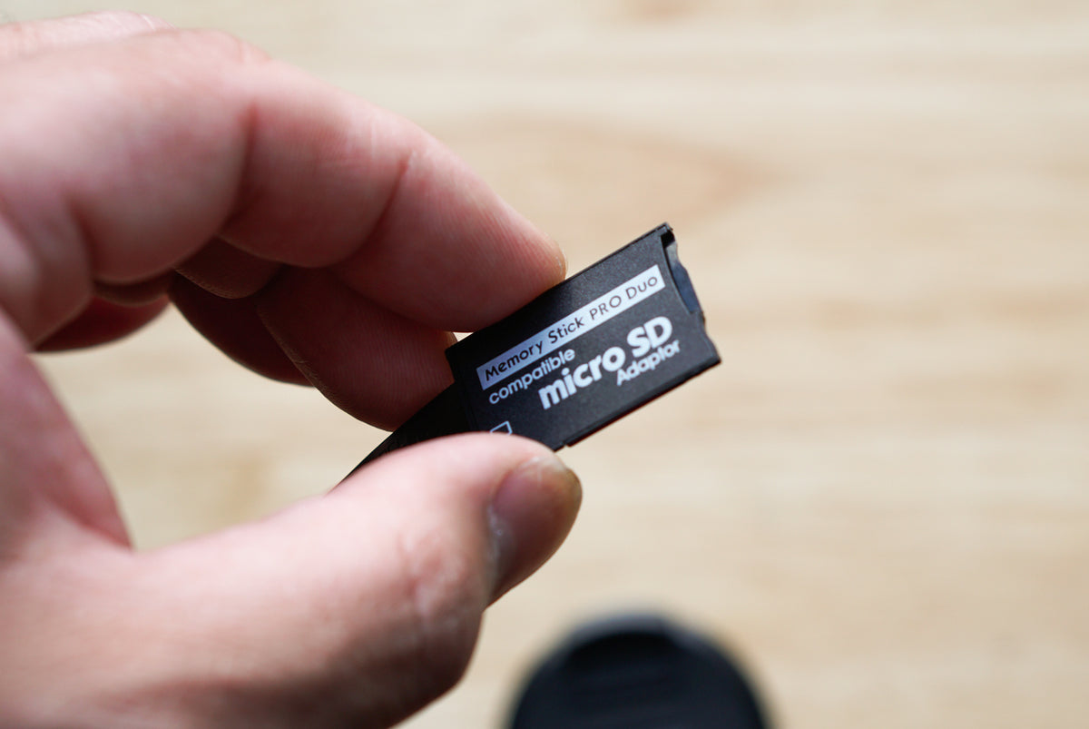Micro SD Memory Card Adapter for the PSP Go – Genius Game Mods