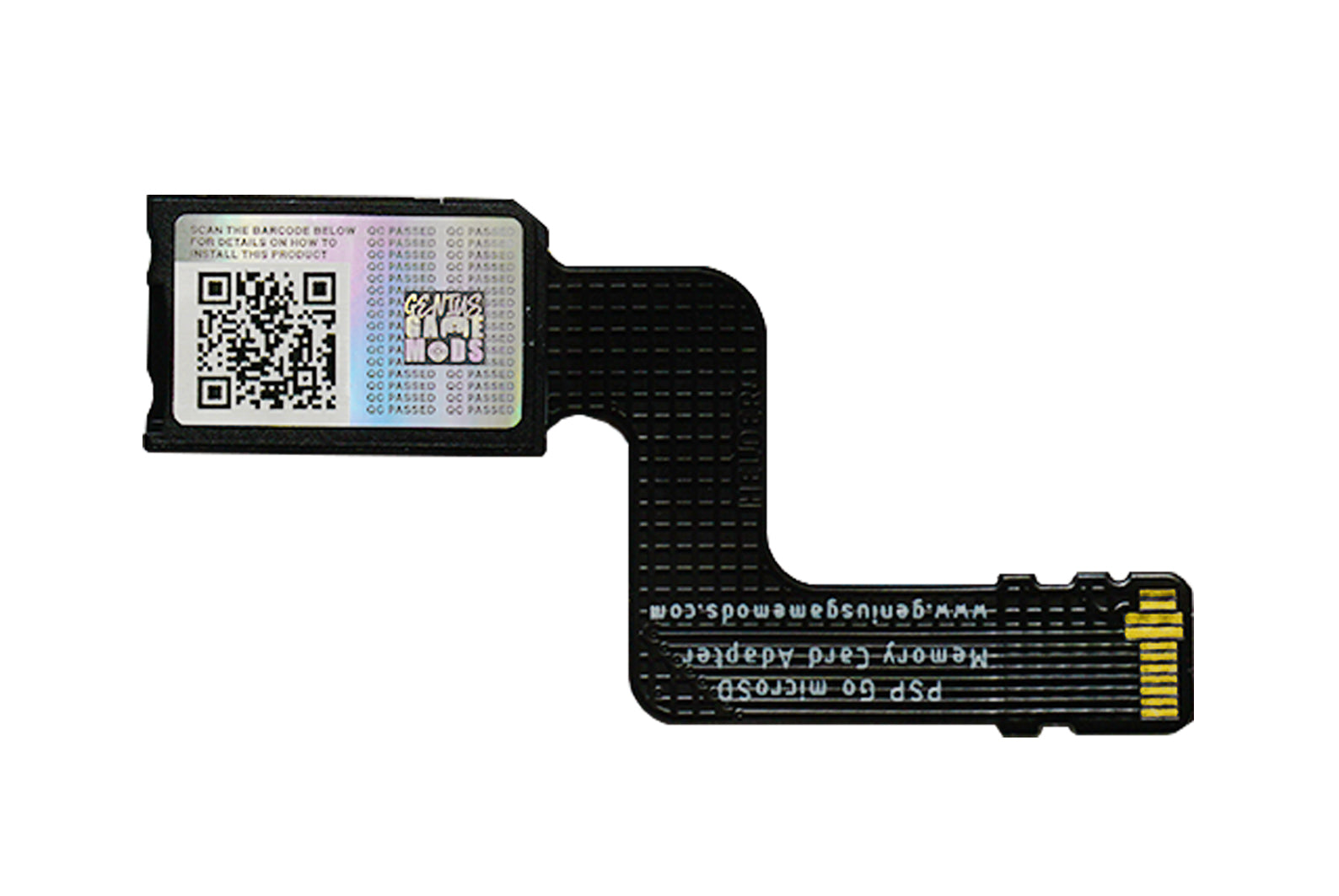 Micro SD Memory Card Adapter for the PSP Go Genius Game Mods Micro SD Memory Card Adapter for the PSP Go Genius Game Mods