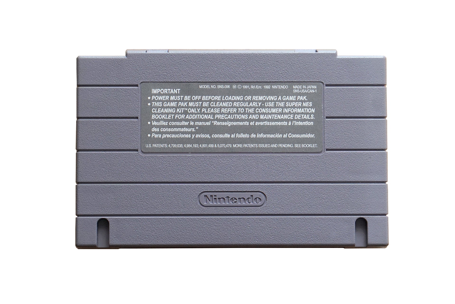Snes Back Console Label SNES – Genius Game Mods