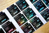 PSP Holographic Replacement Sticker Labels