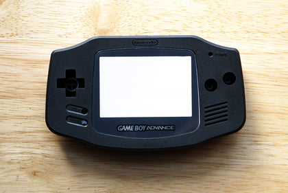 Gameboy Advance GBA IPS ready Black Shell