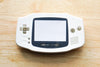 Gameboy Advance GBA IPS ready White Shell
