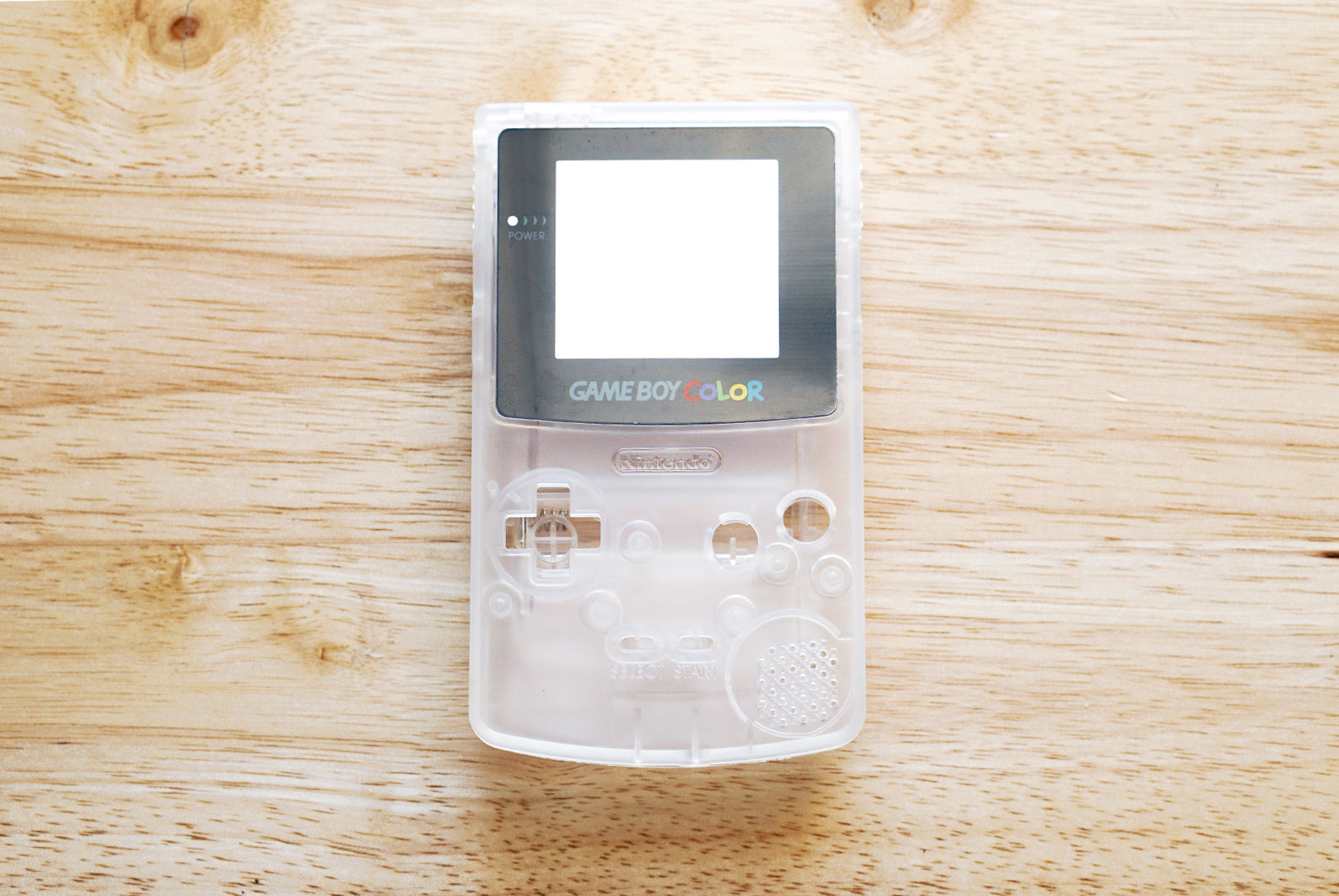 Gameboy Color IPS ready Clear Shell